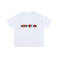 LATCH KEY KID WHITE GRAPHIC T-Shirt